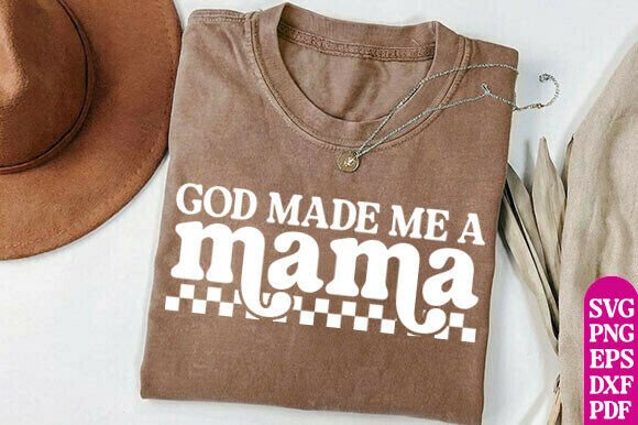 Boho Floral Christian Mama: Graphics for T-Shirt Designs