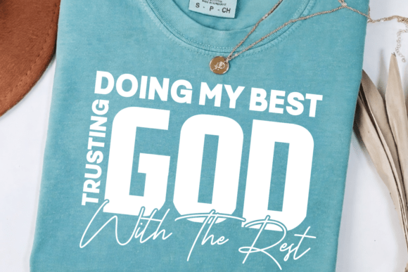 Christian God SVG Graphics for T‑Shirt Designs