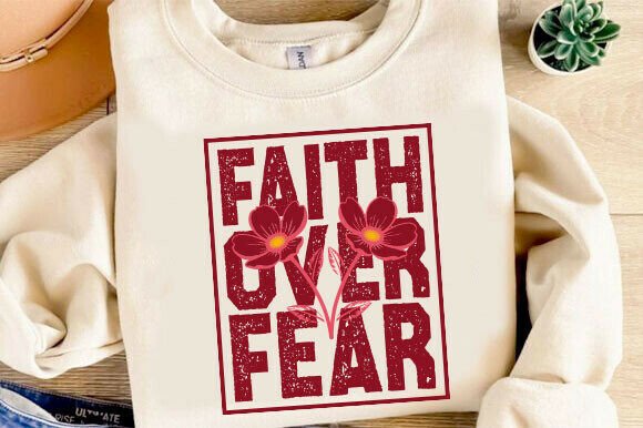 Faith Over Fear Graphics for Christian Bloggers and Publishers