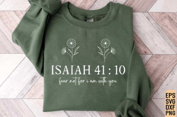 Fear Not Christian SVG Graphics & T-Shirt Designs