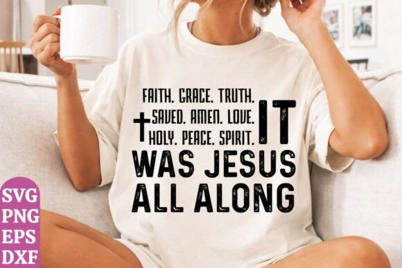 Jesus Png Christian Bible Spirit Graphics for T-Shirt Designs