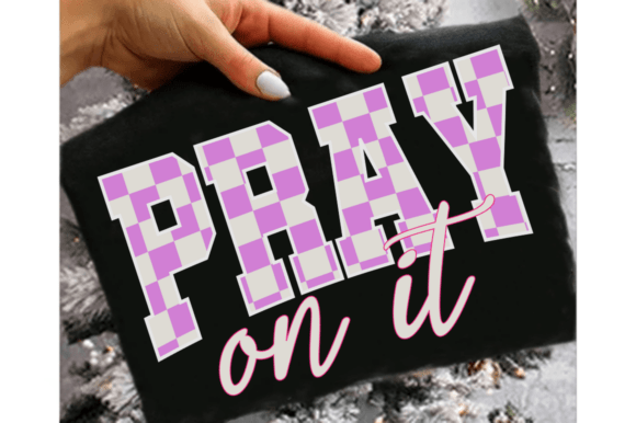 Pray Trendy Christian SVG: Graphics for T-Shirt Designs