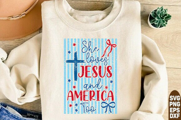 She Loves Jesus and America Too: T-Shirt Graphics Review