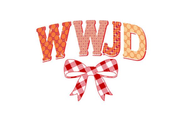 WWJD SVG Christian Pastel Sublimation Brand Graphics
